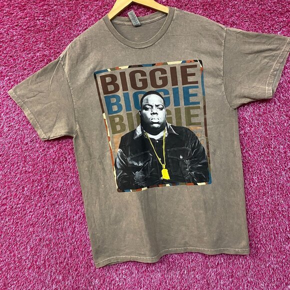 The Notorious B.I.G. Biggie Smalls Graphic Design T-Shirt Large - Picture 3 of 4